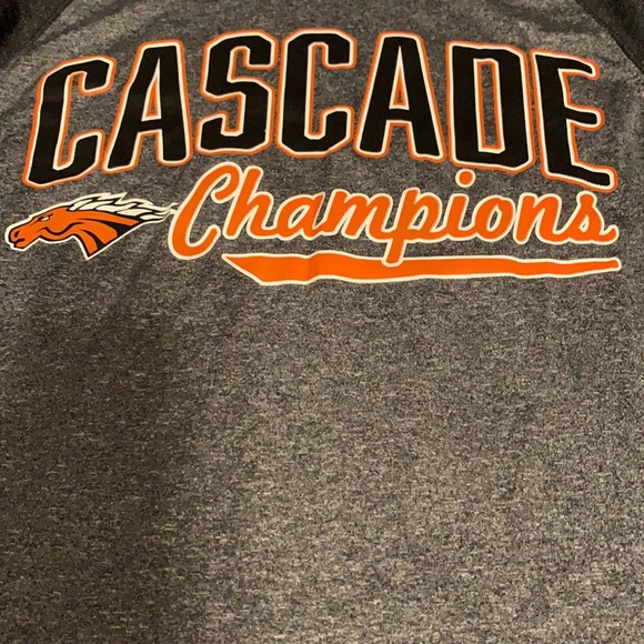 EUC gray hoodie cascade champions size small - Picture 2 of 6